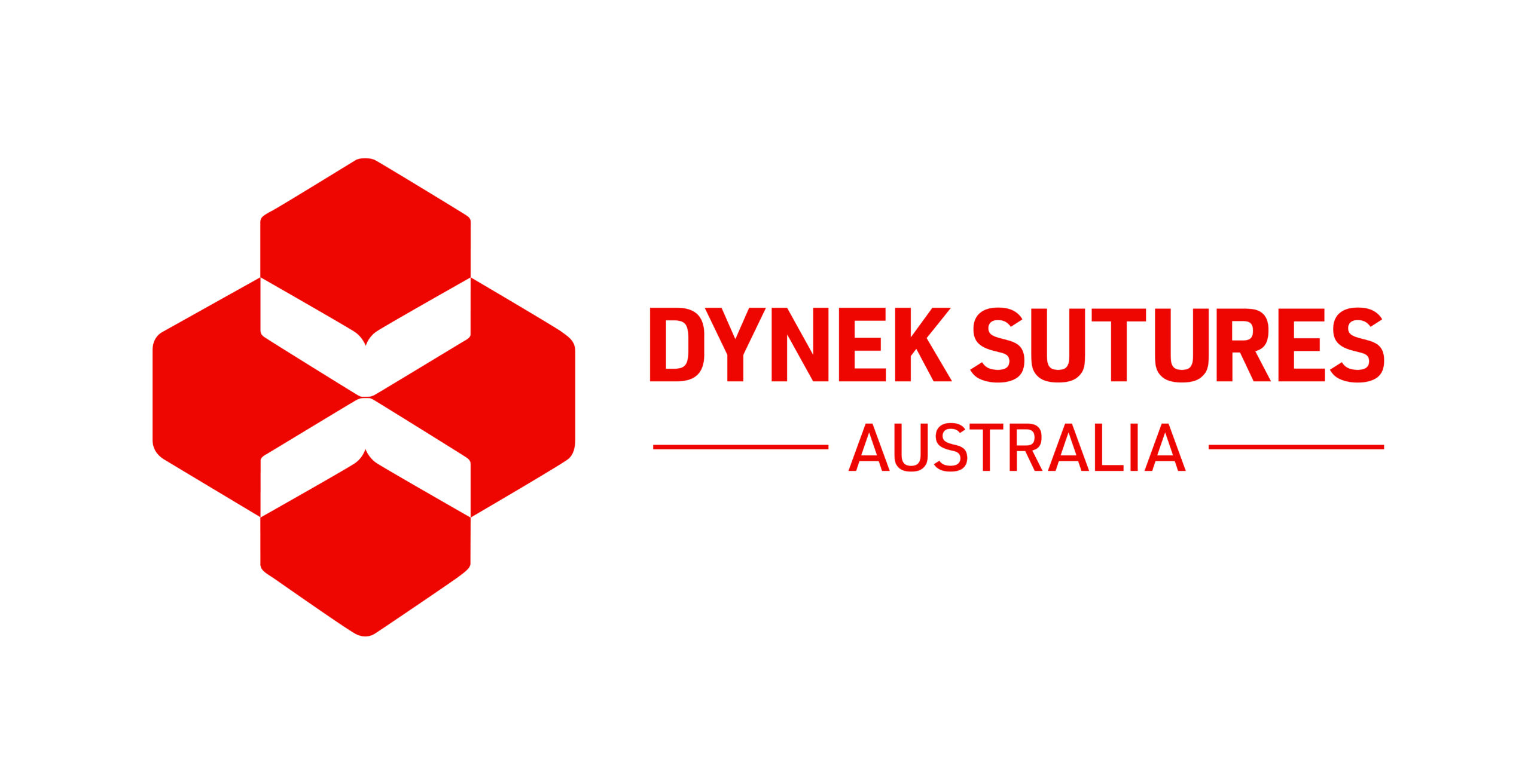 Dynek Sutures Horizontal Red scaled